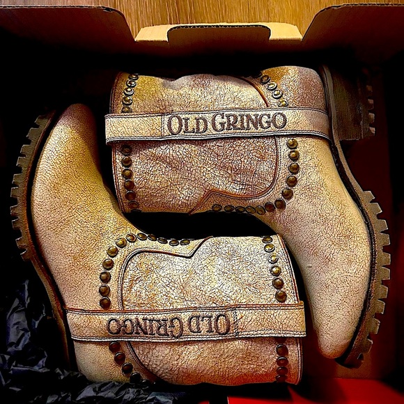 NWT OLD GRINGO YIPPEE KIYAY COLLECTION Brooklyn Short 8” Rustico Razz Midcalfs - Picture 12 of 15